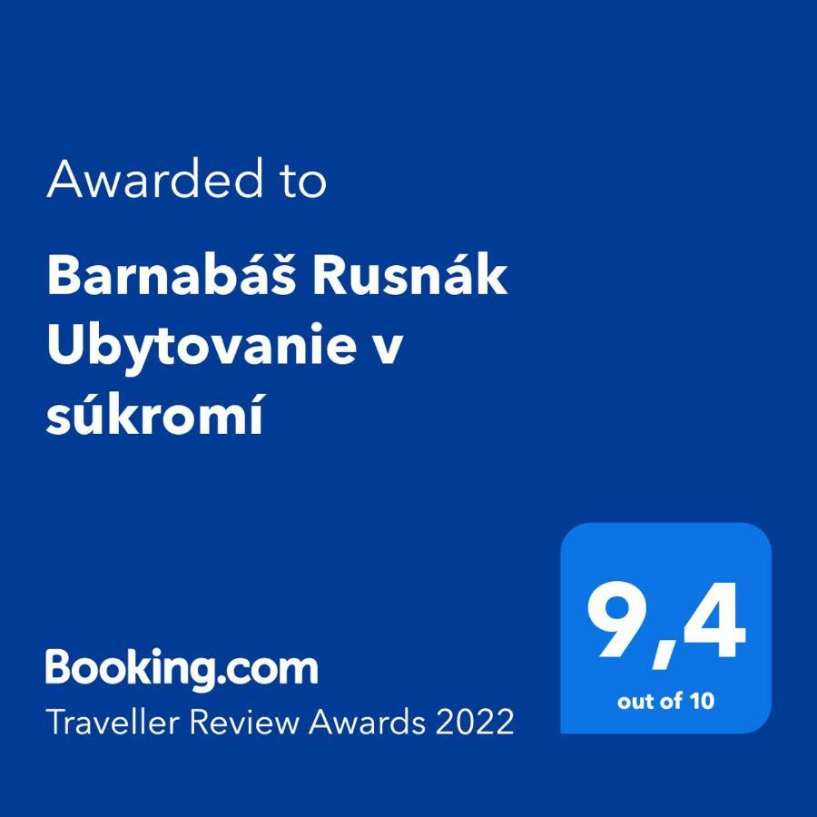Barnabáš Rusnák Ubytovanie v súkromí Mucin Exterior foto